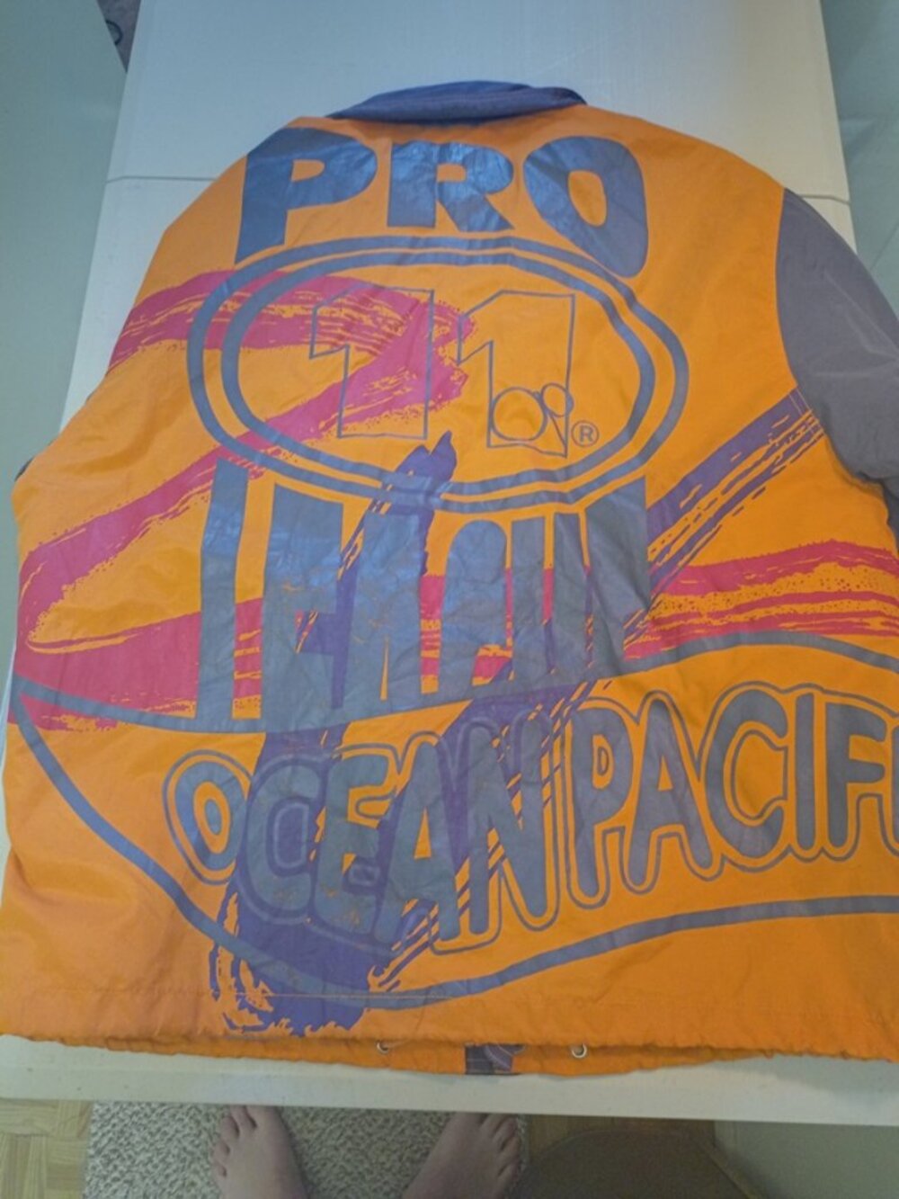 True Vintage Pro Ocean Pacific Ski Jacket Windbreaker Surf Retro Adult Large